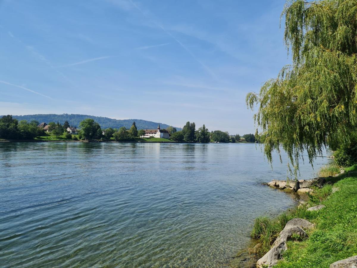 Ferienwohnung Rheinblick In Buesingen -Keine Monteure- Busingen Kültér fotó